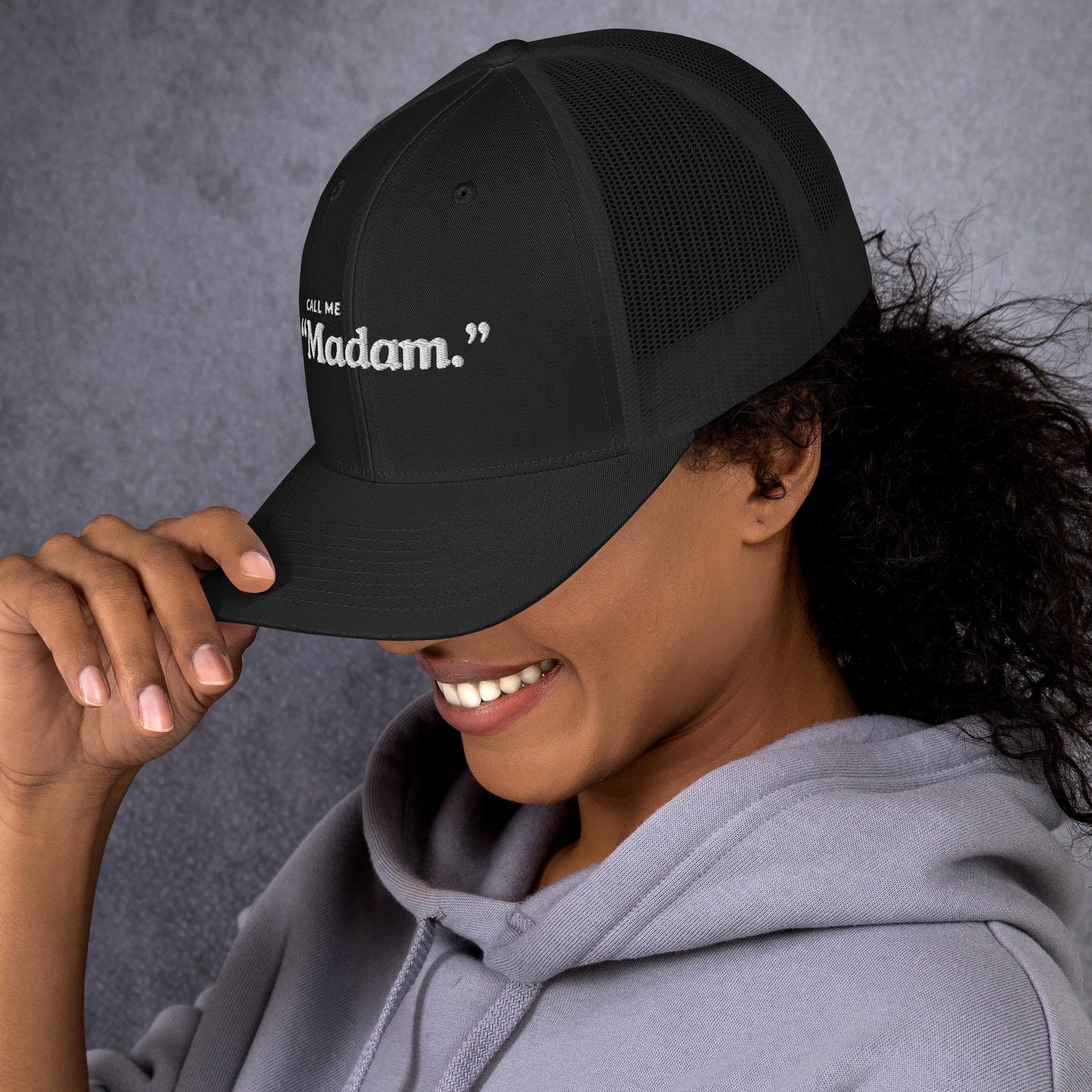Call Me Madam Trucker Cap