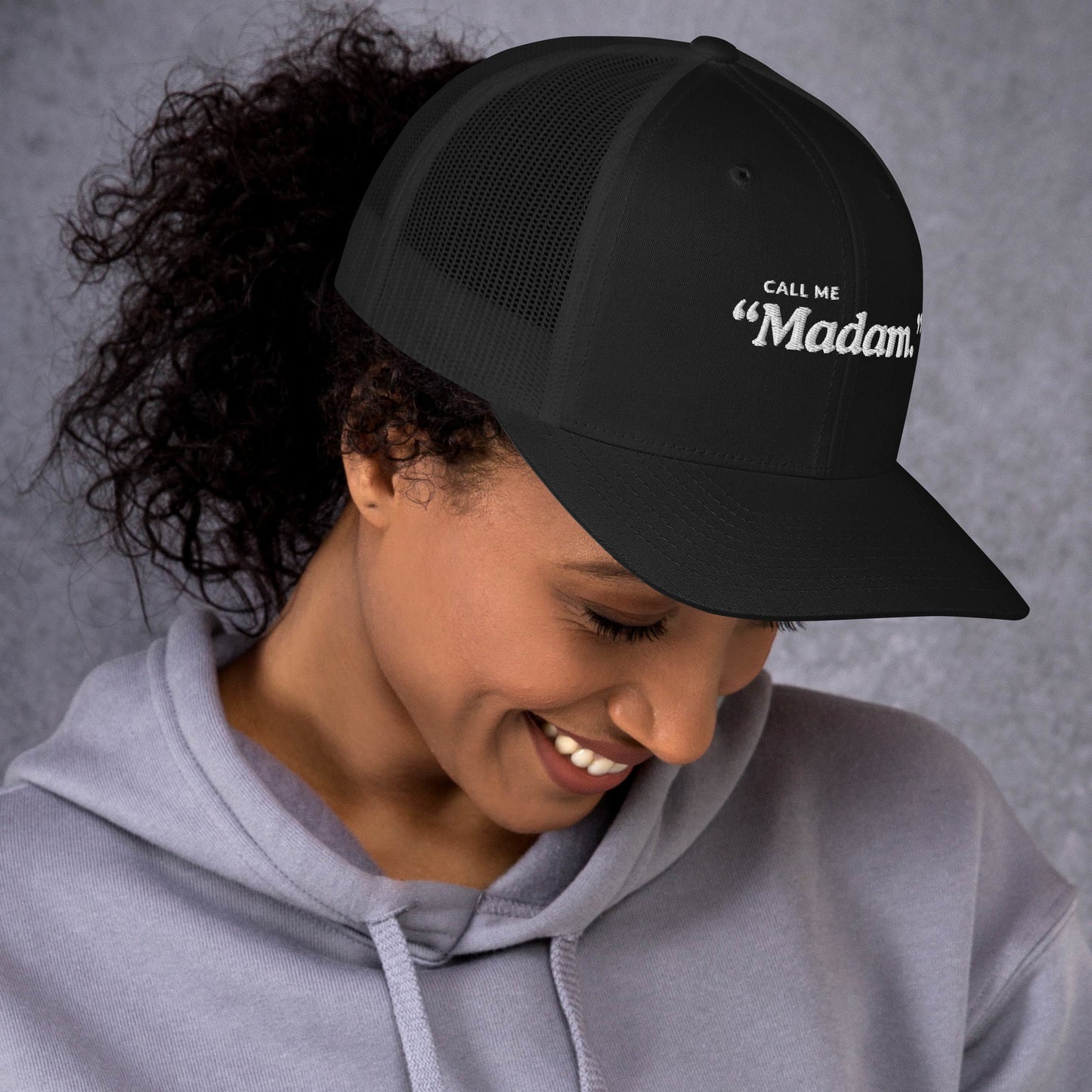 Call Me Madam Trucker Cap