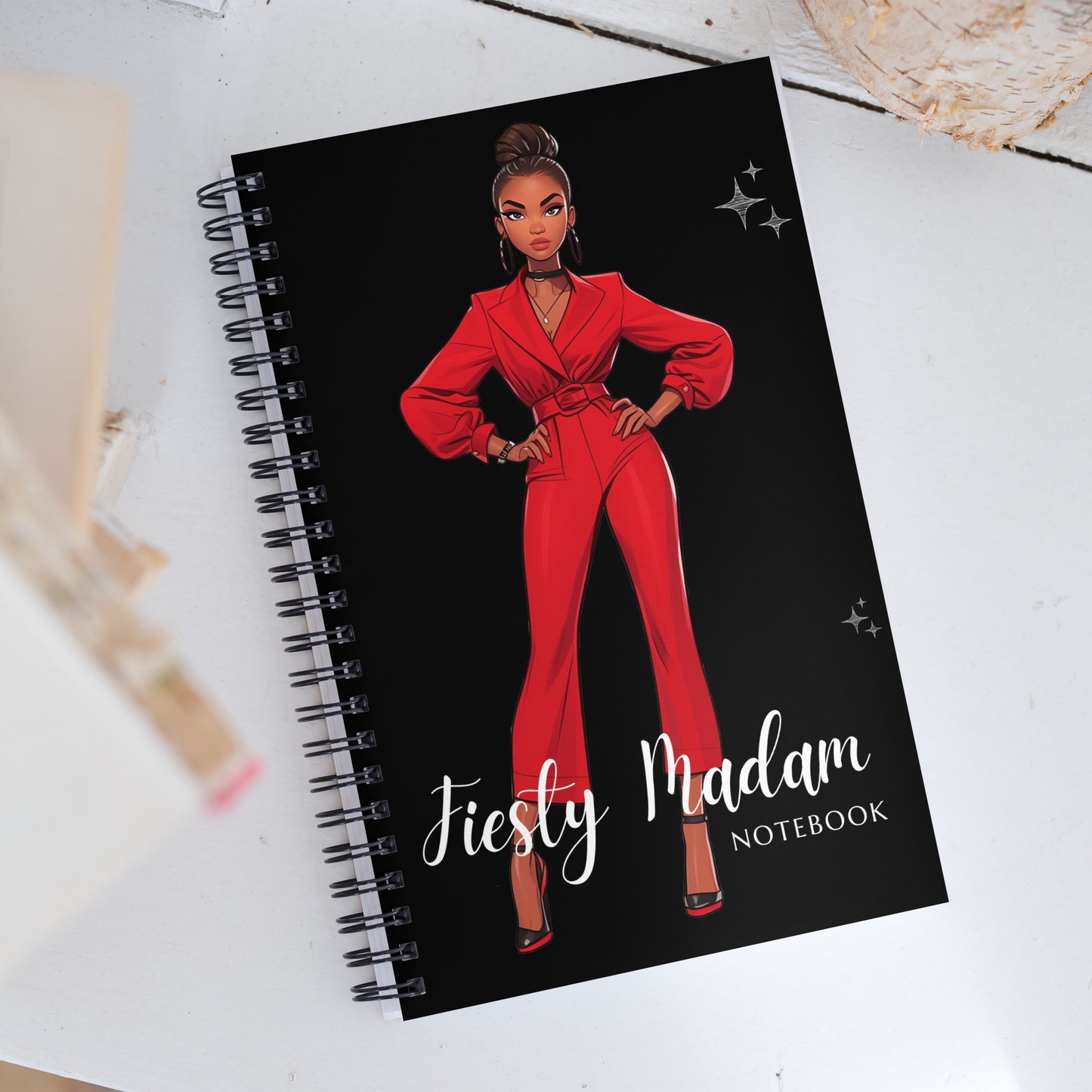 Fiesty Madam Spiral Notebook