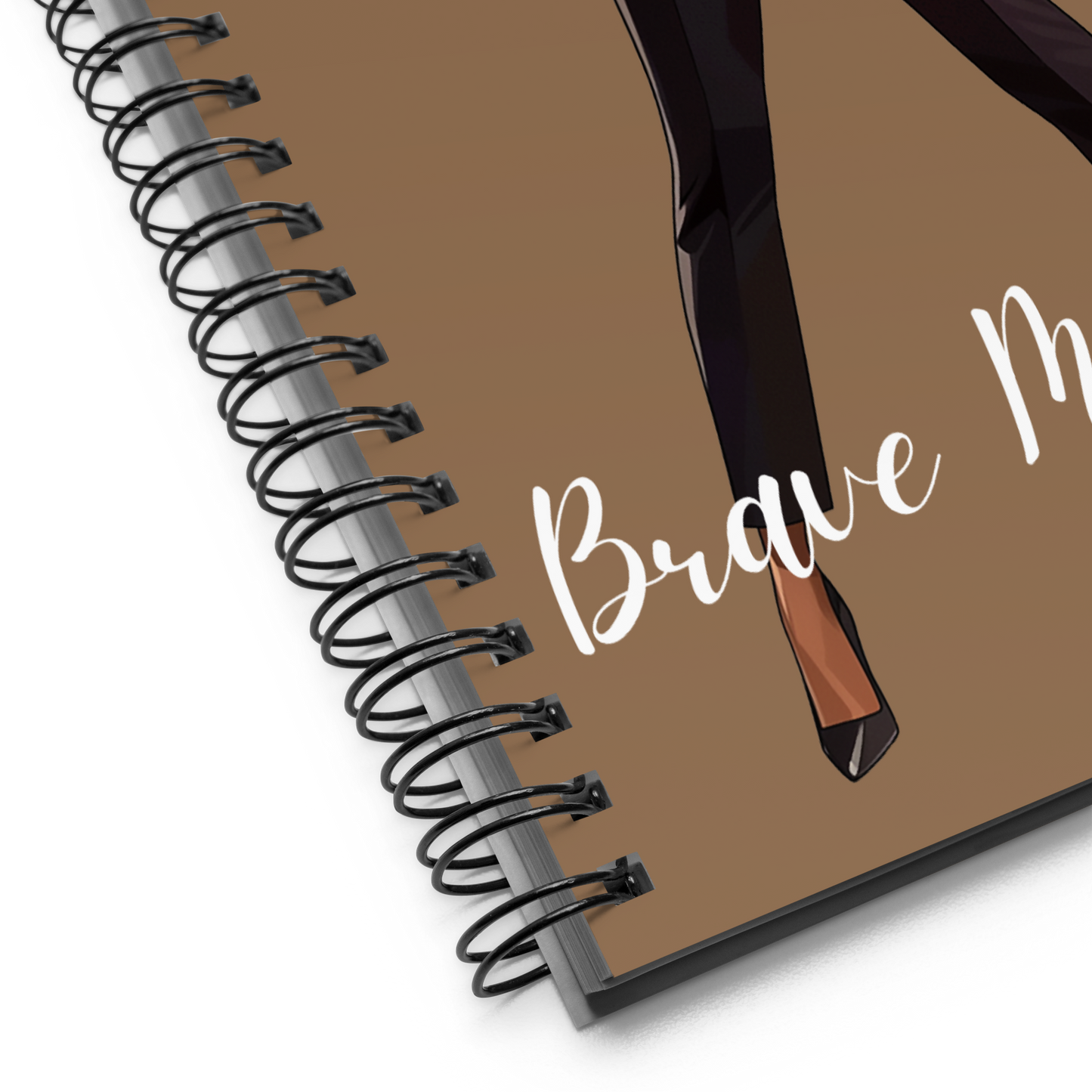 Brave Madam Spiral Notebook
