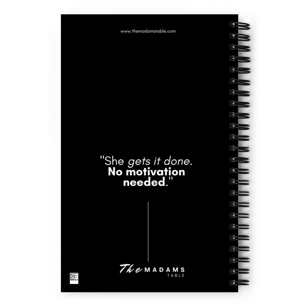 Madam Boss Spiral Notebook