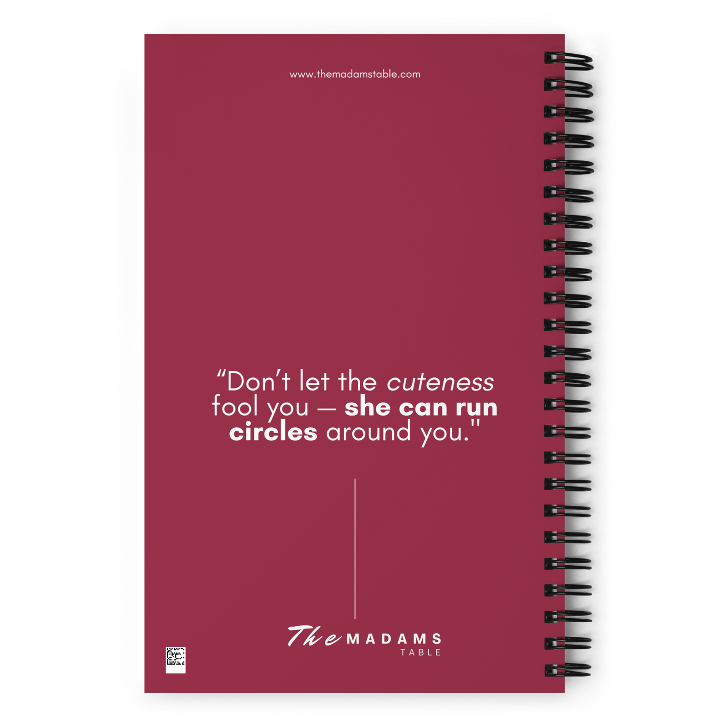 Savvy Madam Spiral Notebook – Empower Your Dreams, Plan Your Legacy