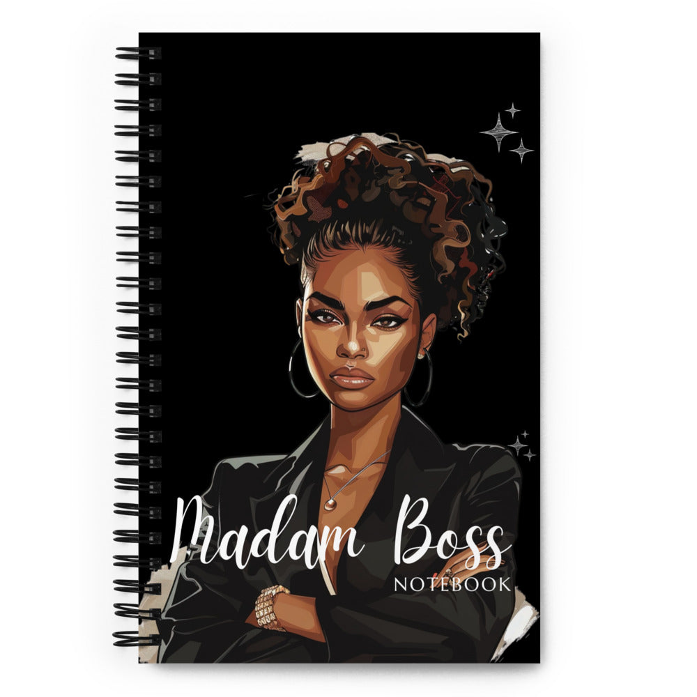 Madam Boss Spiral Notebook
