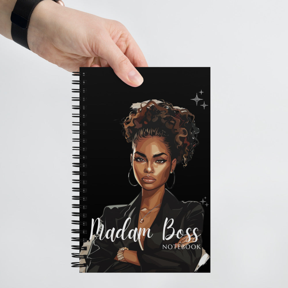 Madam Boss Spiral Notebook