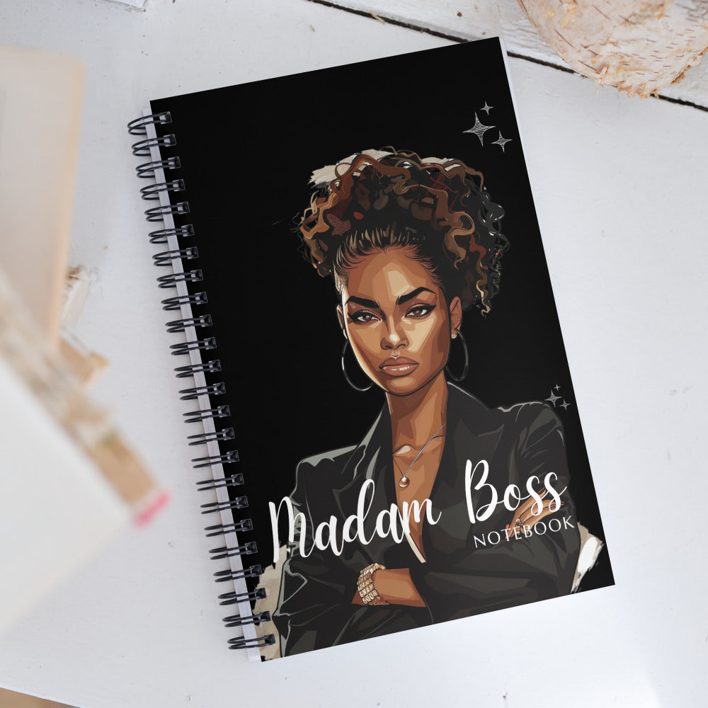 Madam Boss Spiral Notebook