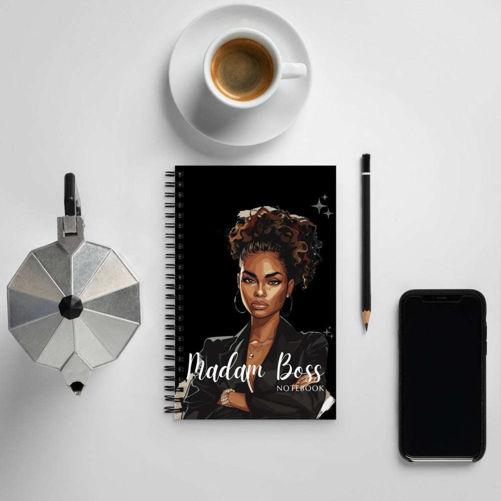 Madam Boss Spiral Notebook