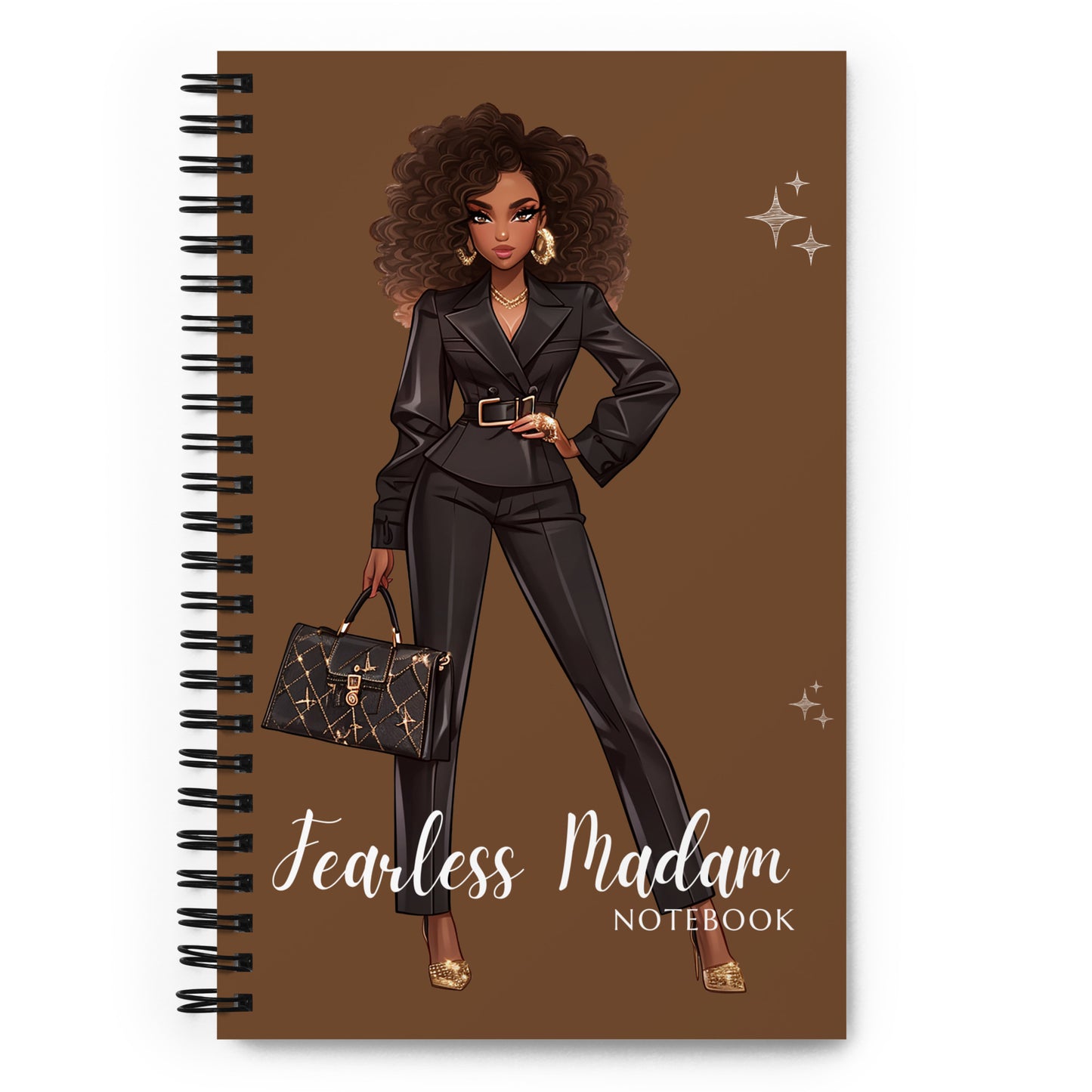 Fearless Madam Spiral Notebook