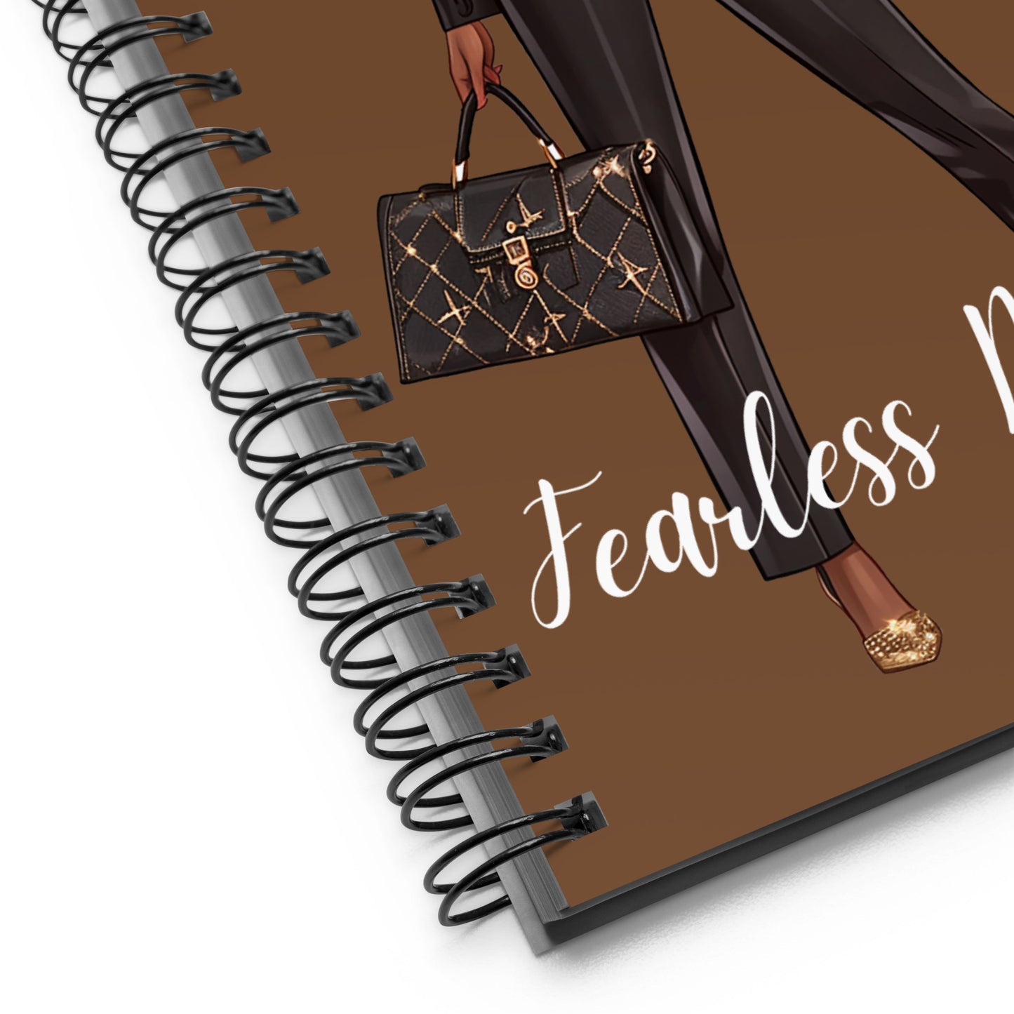 Fearless Madam Spiral Notebook